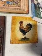 Glass plates, stem glassware, tin plates, and more