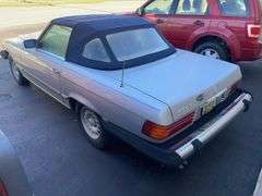 1980 Silver 2D 450SL Mercedes Benz