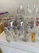 Large lot of Ohio state cups, flower cups & goblets