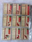 1959 Topps BB 34 Card Lot EX- to EXMT