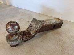 (3) drop mount hitches, (1) with 2" ball hitch