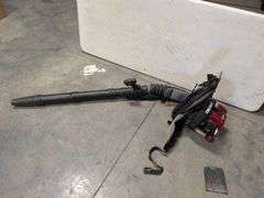 Craftsman 2-cycle 25cc backpack blower - works - shoulder strap ripped