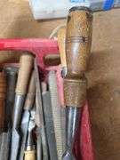 Assortment of chisels