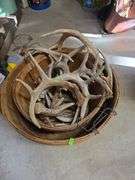 Baskets & antlers
