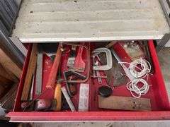 Craftsmen tool chest w/ some tools - 26x17x32