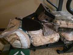 Bags, Comforters & bed skirt
