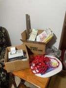 Victor 12PD adding machine & Craft lot