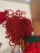 (2) boxes of Christmas items