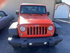 2015 Orange 4D Jeep Wrangler
