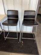 (2) matching Ikea Glenn bar stools