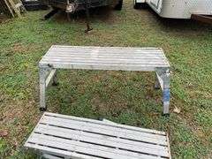 (2) 3 Ft. Werner Work Planks