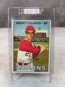 Rocky Colavito -1967 Hi-Number #580 Surface Wrinkle on Front- Presents Well