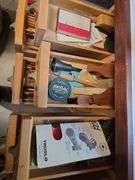 Organizer drawer cabinet and contents ( top not included)