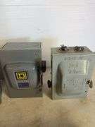 Antique electrical safety switch boxes and other electrical boxes