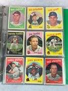 1959 Topps 180+ Card Lower Grade Starter Set With Stars - F to VG