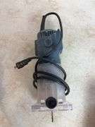 Craftsman jig saw, Black and Decker router, router bits, and trim router