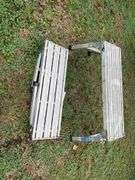 (2) 3 Ft. Werner Work Planks