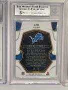 2022 Donruss Optic Nico Collins Aqua (CGC 10), 2022 Select Amon Ra St. Brown Prizm Light Blue (BGS 8