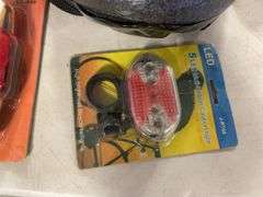 Bicycle helmets, seat, and bicycle parts