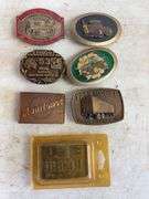 (7) miscellaneous belt buckles - see photos
