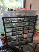 Countertop, organizers & lamp & more