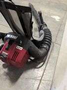 Craftsman 2-cycle 25cc backpack blower - works - shoulder strap ripped