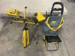 Work light and foldable cart