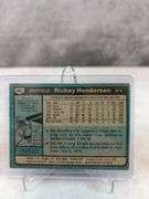 Rickey Henderson RC - 1980 Topps #482 Nice Card - EXMT