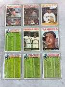 1964 Topps BB 9 Card Special Nice Lot - LLers, Stars and X-Lists EX- to EXMT