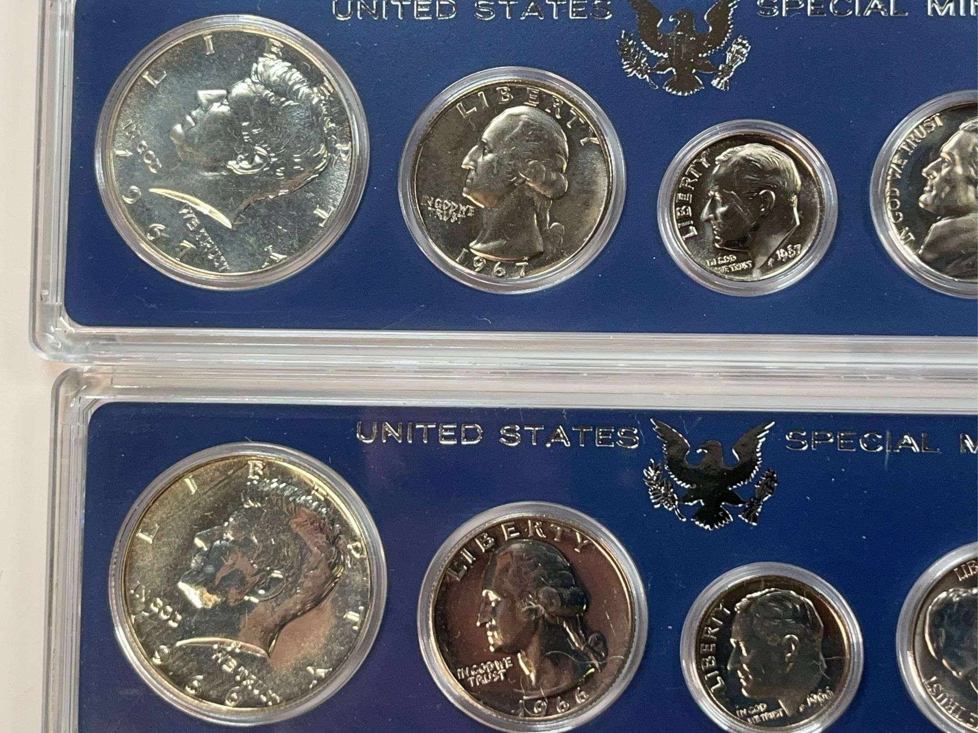1966 and 1967 US Special Mint Sets
