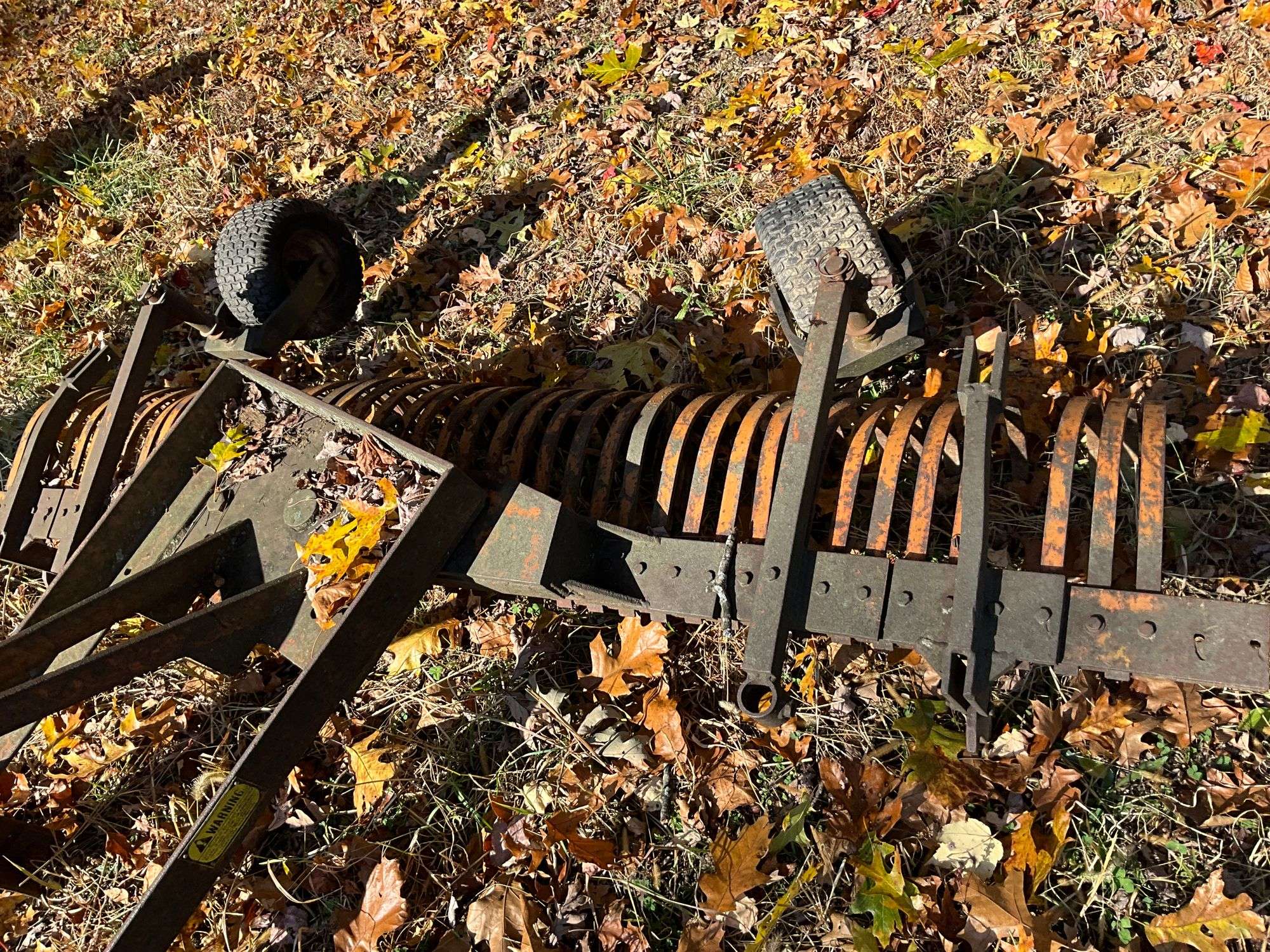 3 Point Spring-Tooth Harrow 8ft - Kaufman Realty & Auctions