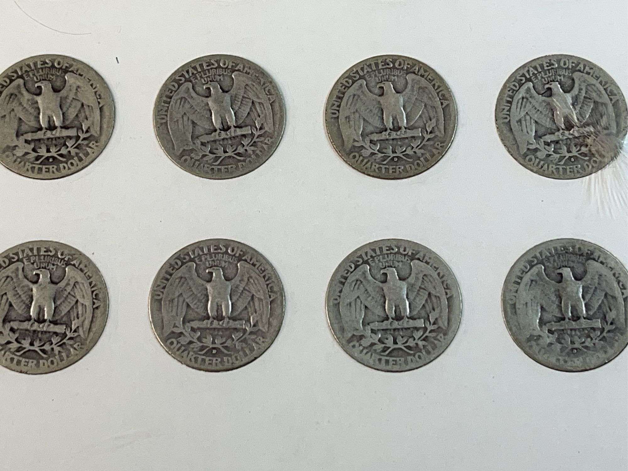Washington Quarters Set -Missing 32-D, 32-S