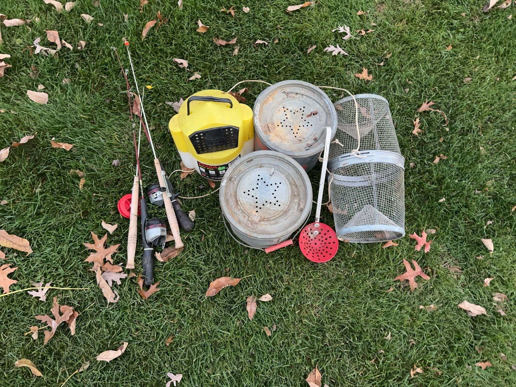 Fish Traps, Minnow Buckets and other misc.