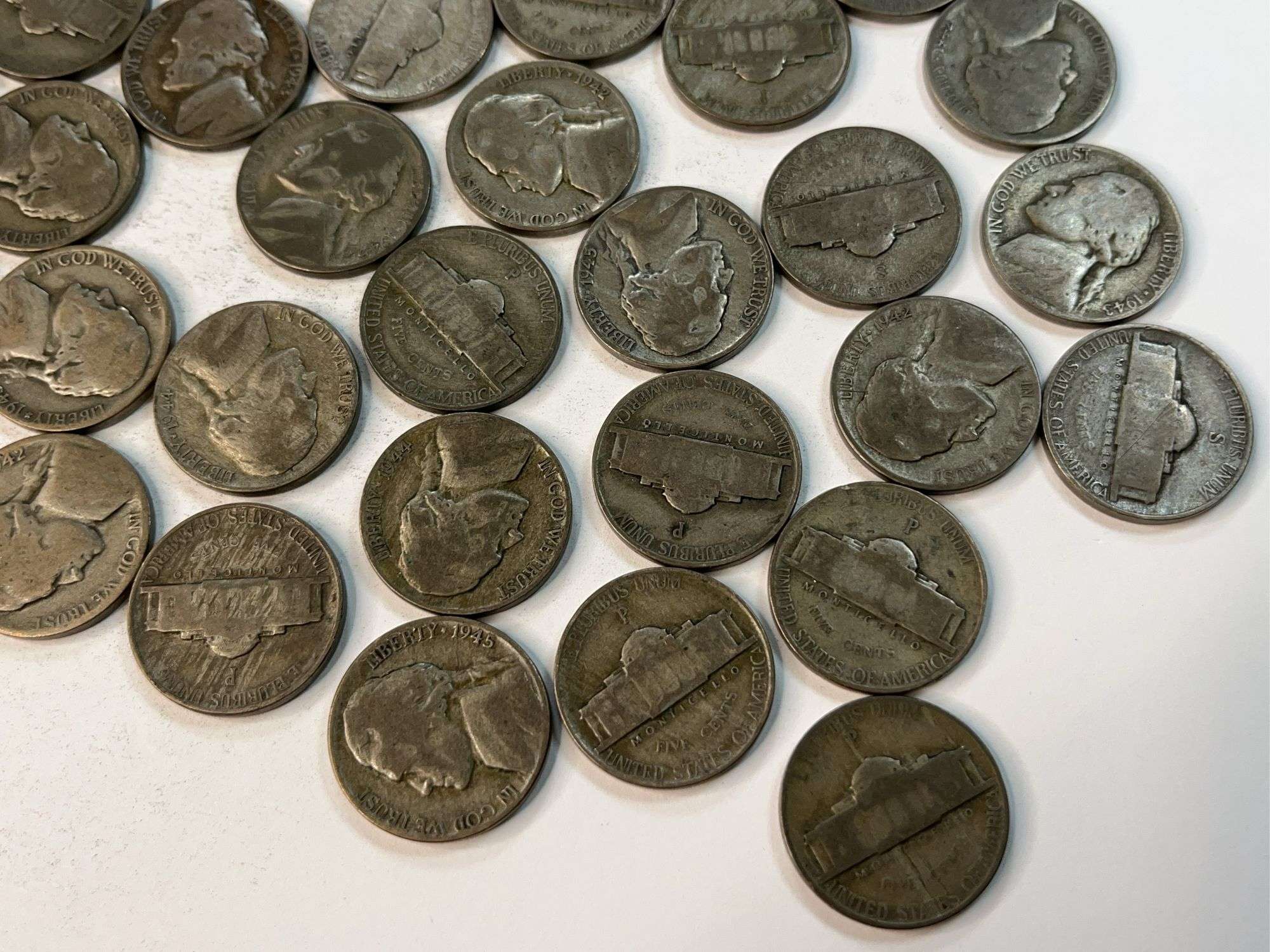 (52) Wartime Jefferson Nickels
