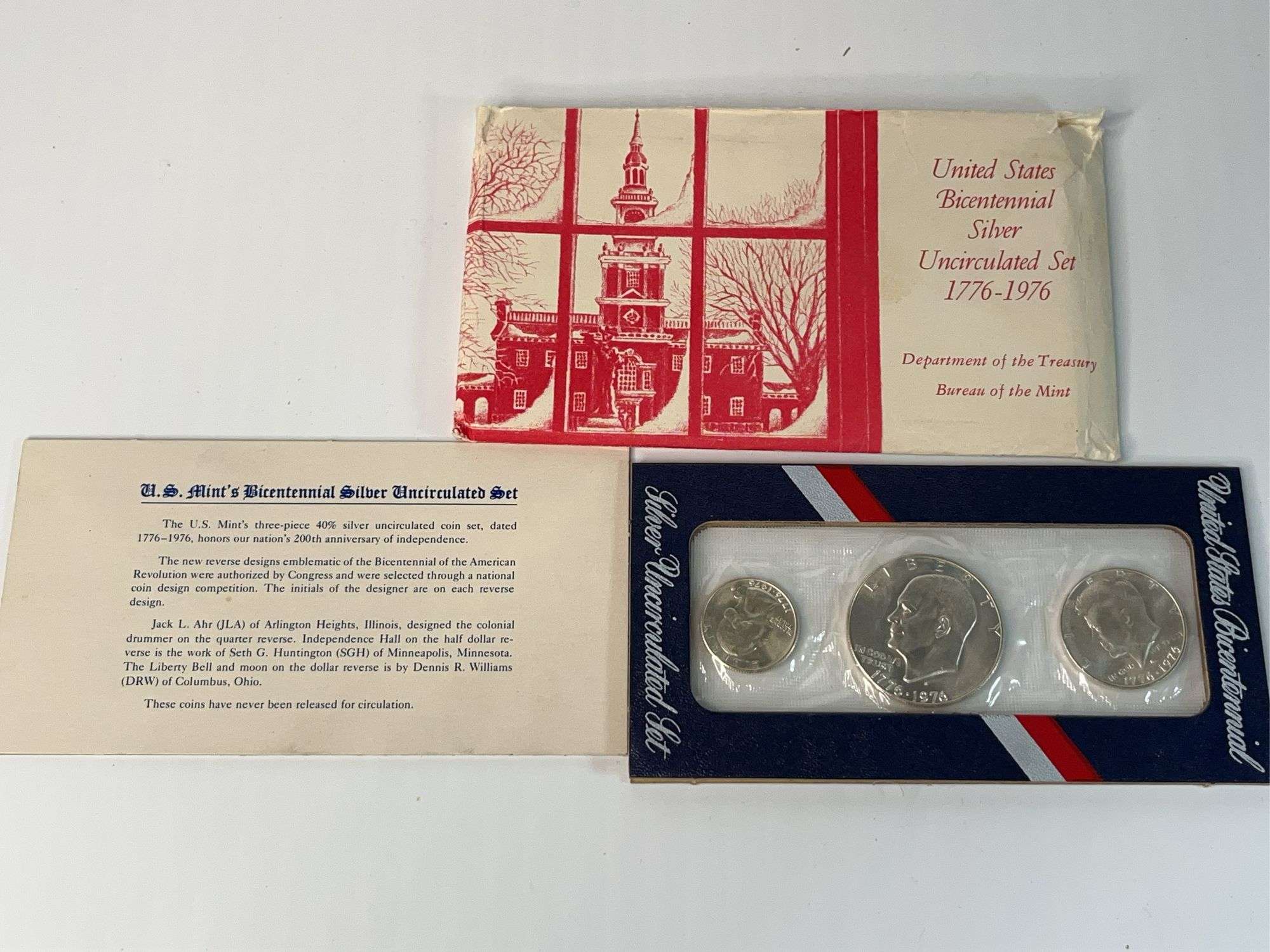 Bicentennial Silver Uncirculated Mint Set