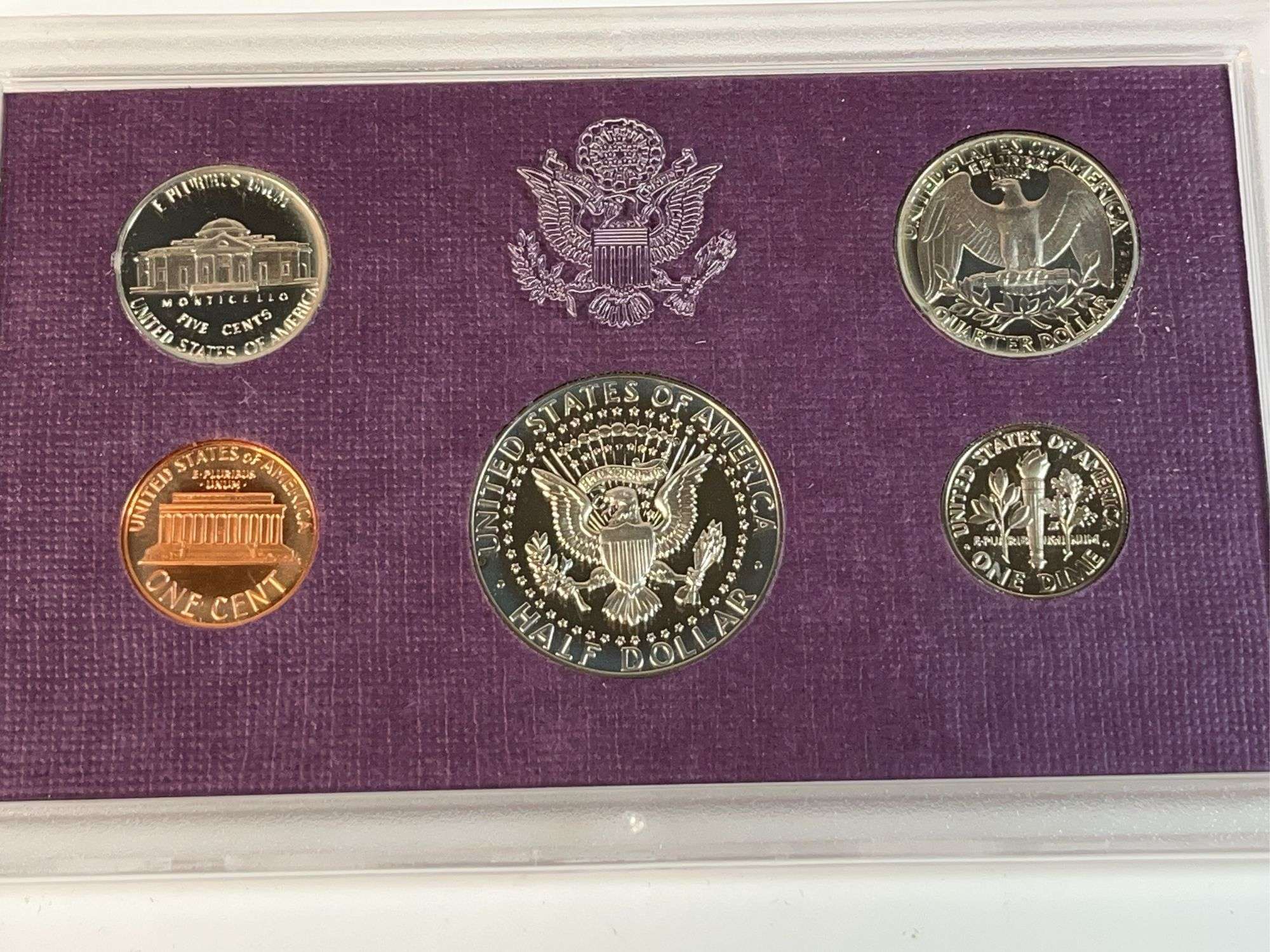 1984, 1985, 1986 US Proof Sets
