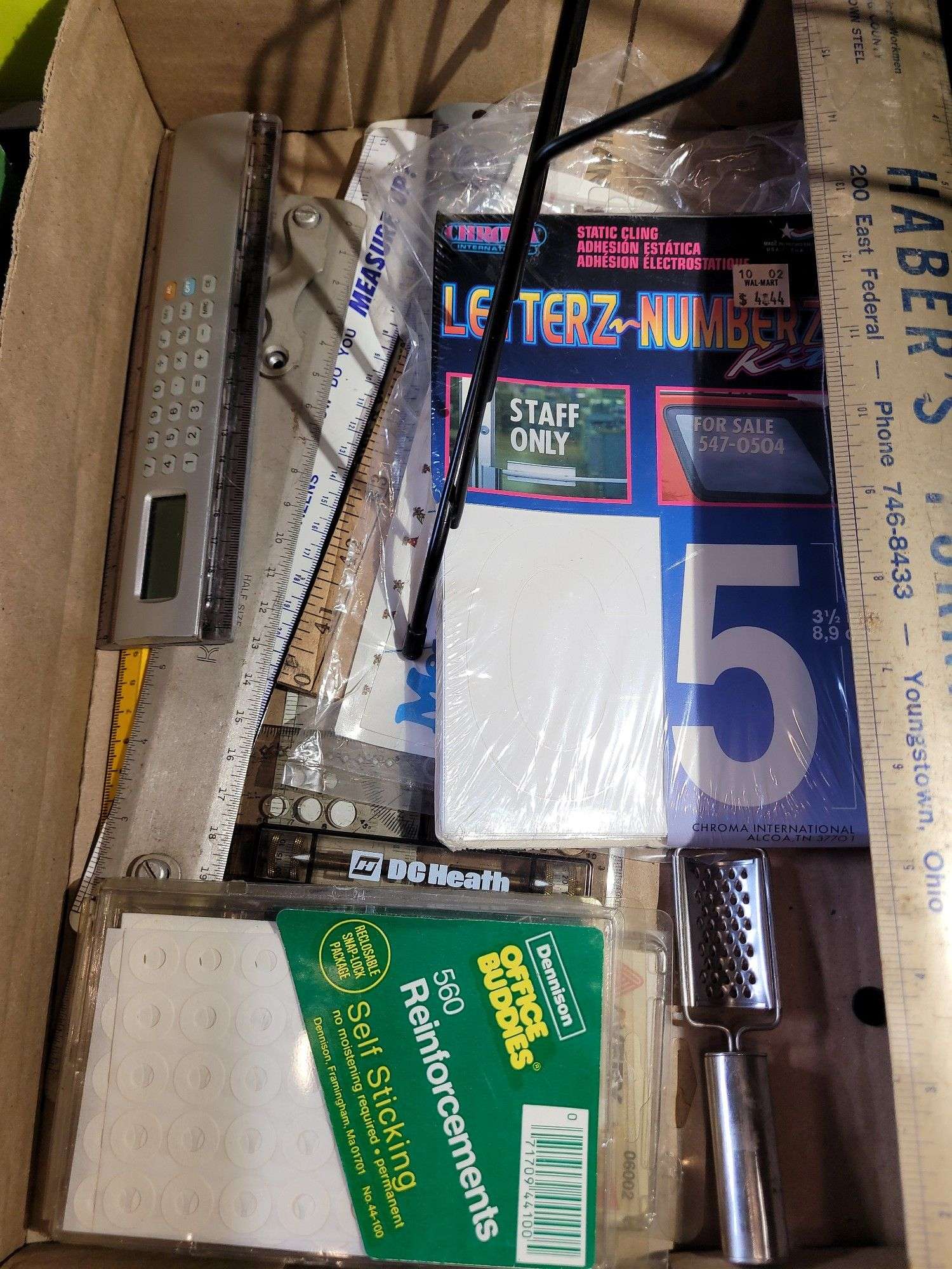 RULERS, STRAIGHT EDGE, MAGNETS & more - Kaufman Realty & Auctions