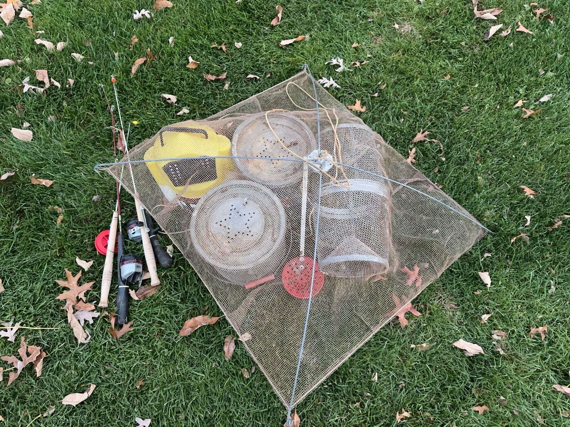 Fish Traps, Minnow Buckets and other misc.