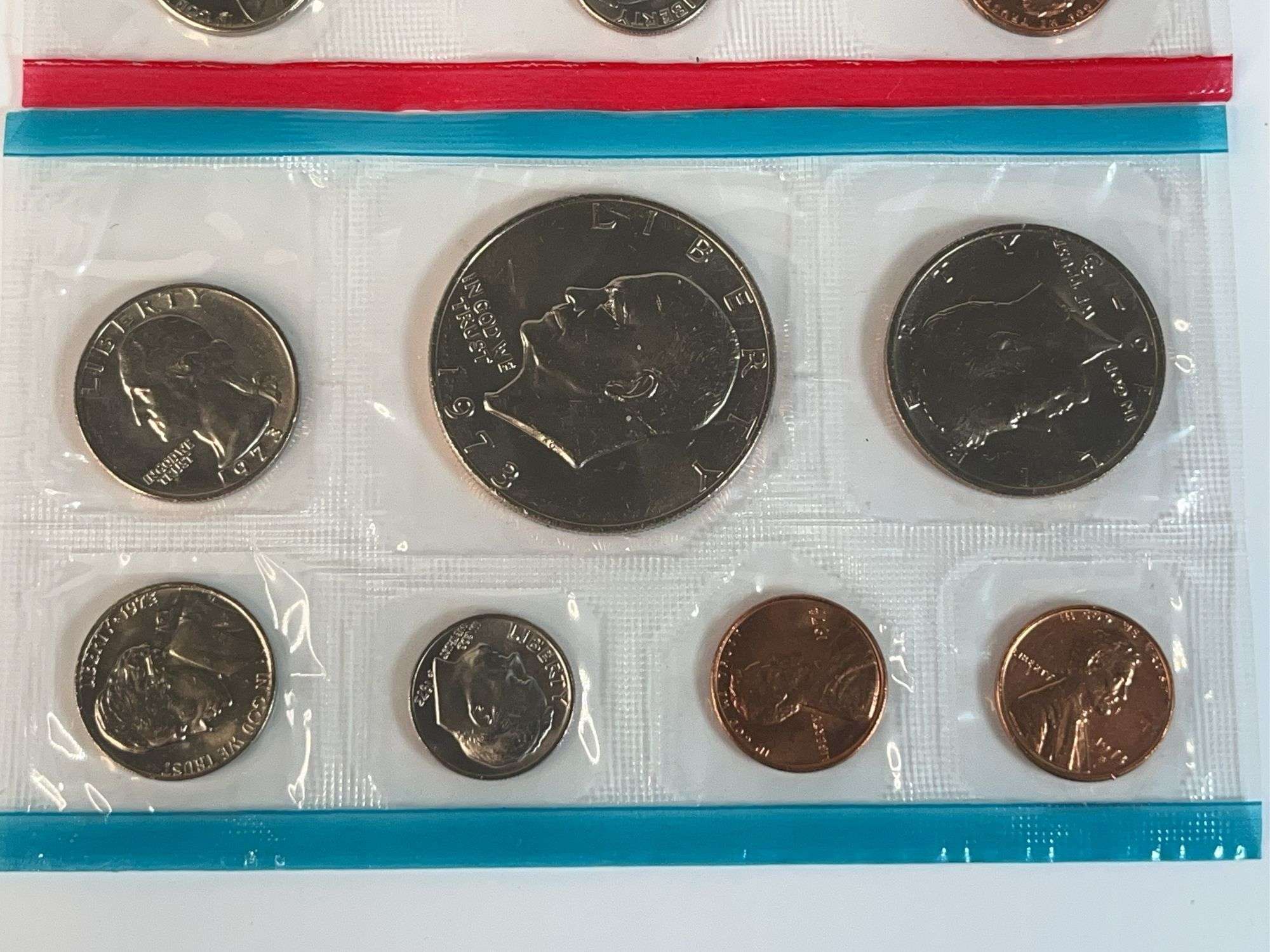 1971, 1972, 1973 Uncirculated Mint Sets