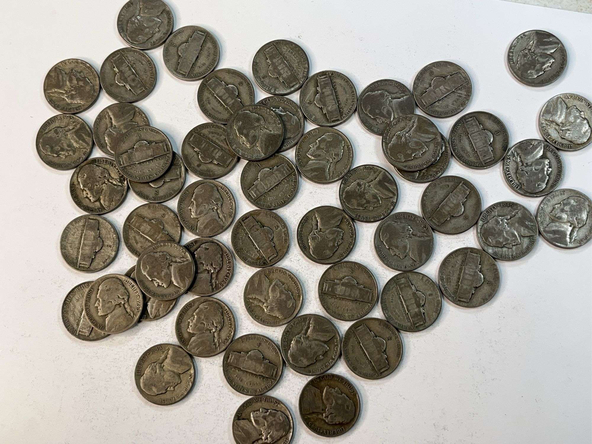 (51) Wartime Jefferson Nickels