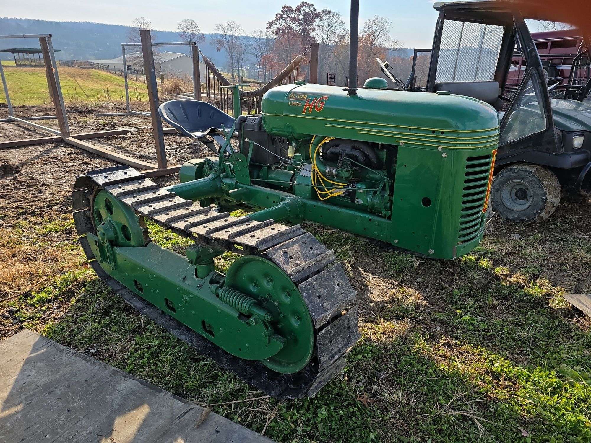 バルトラVALTRAG135 オリーブグリーン Oliver Cletrac HG Crawler