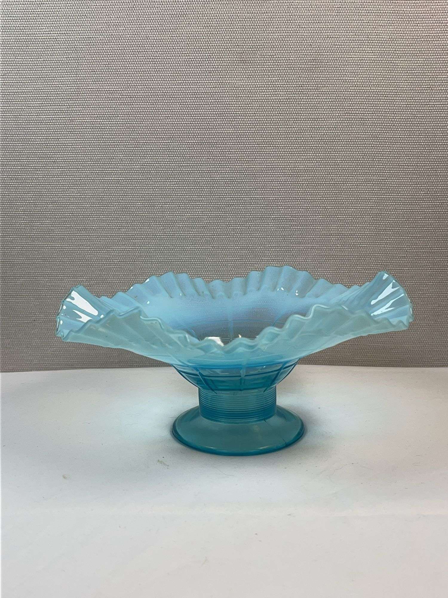 INDIANA BLUE GLASS BOWL