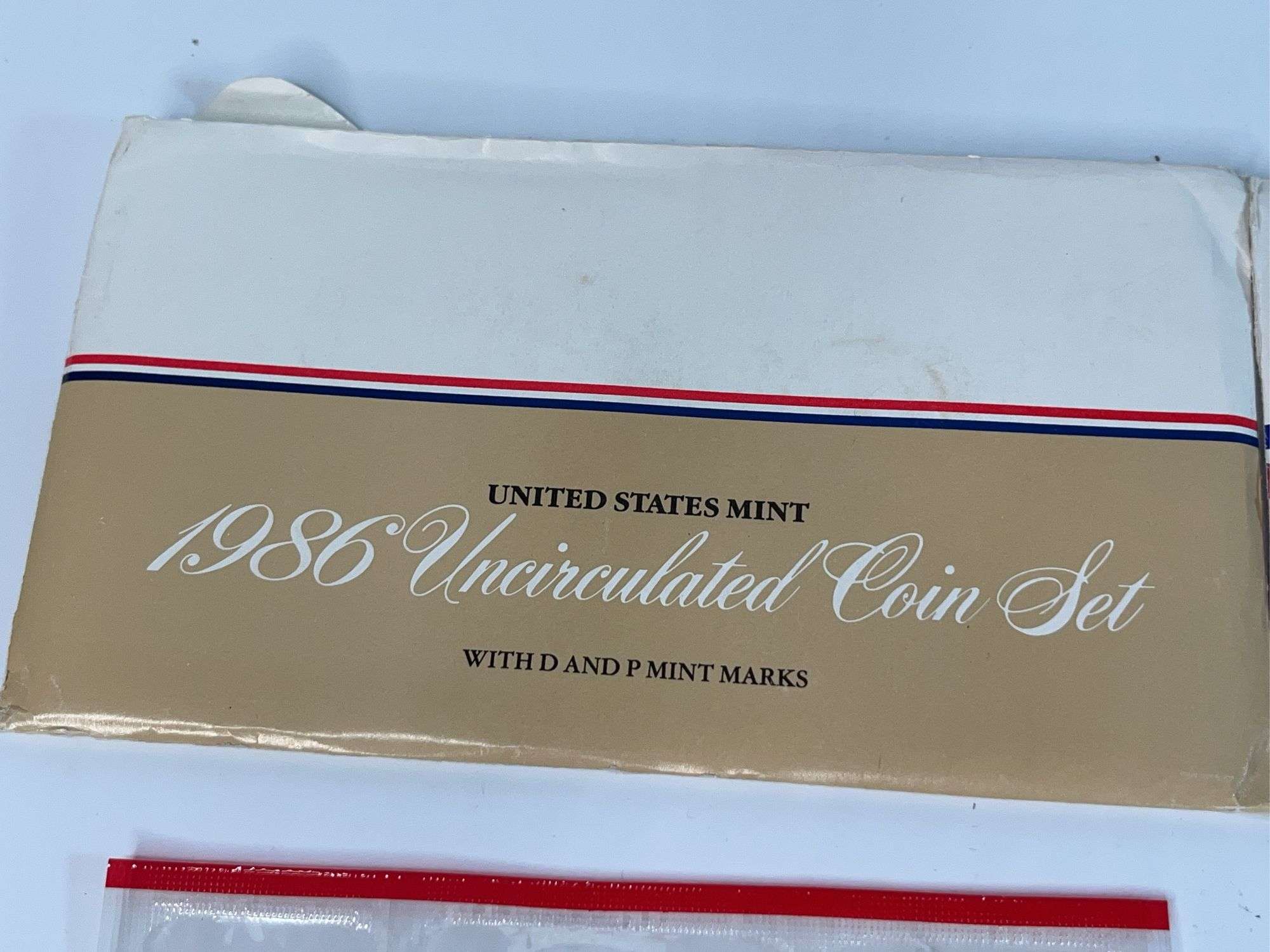 1986, 1987, 1990 US Mint Uncirculated Sets