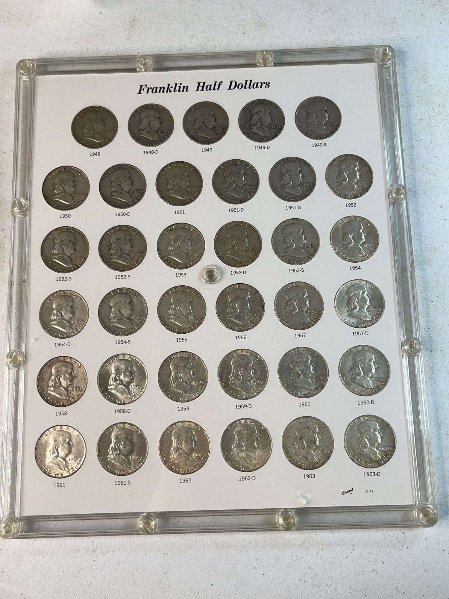 Franklin Halves Set