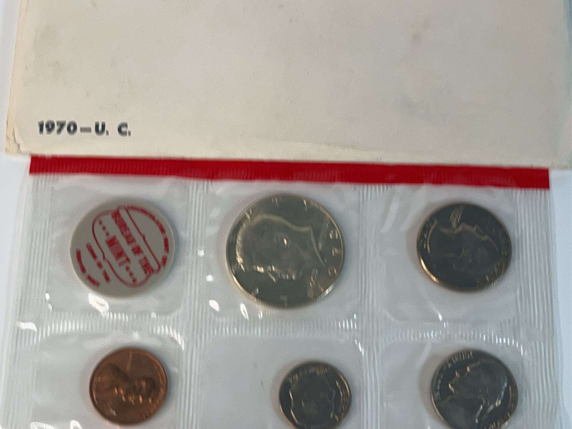 1970 Uncirculated Mint Set