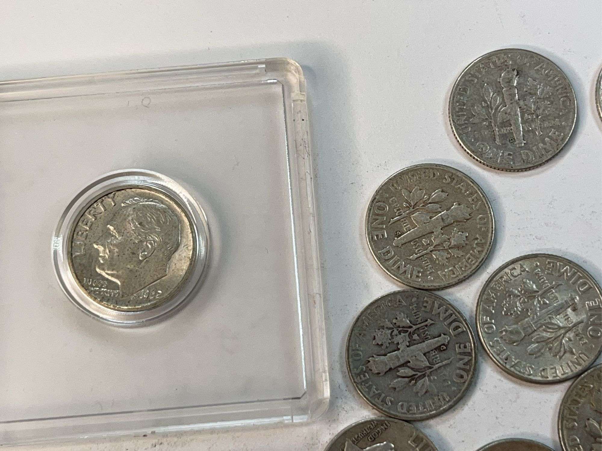 (32) Pre 1965 Roosevelt Dimes