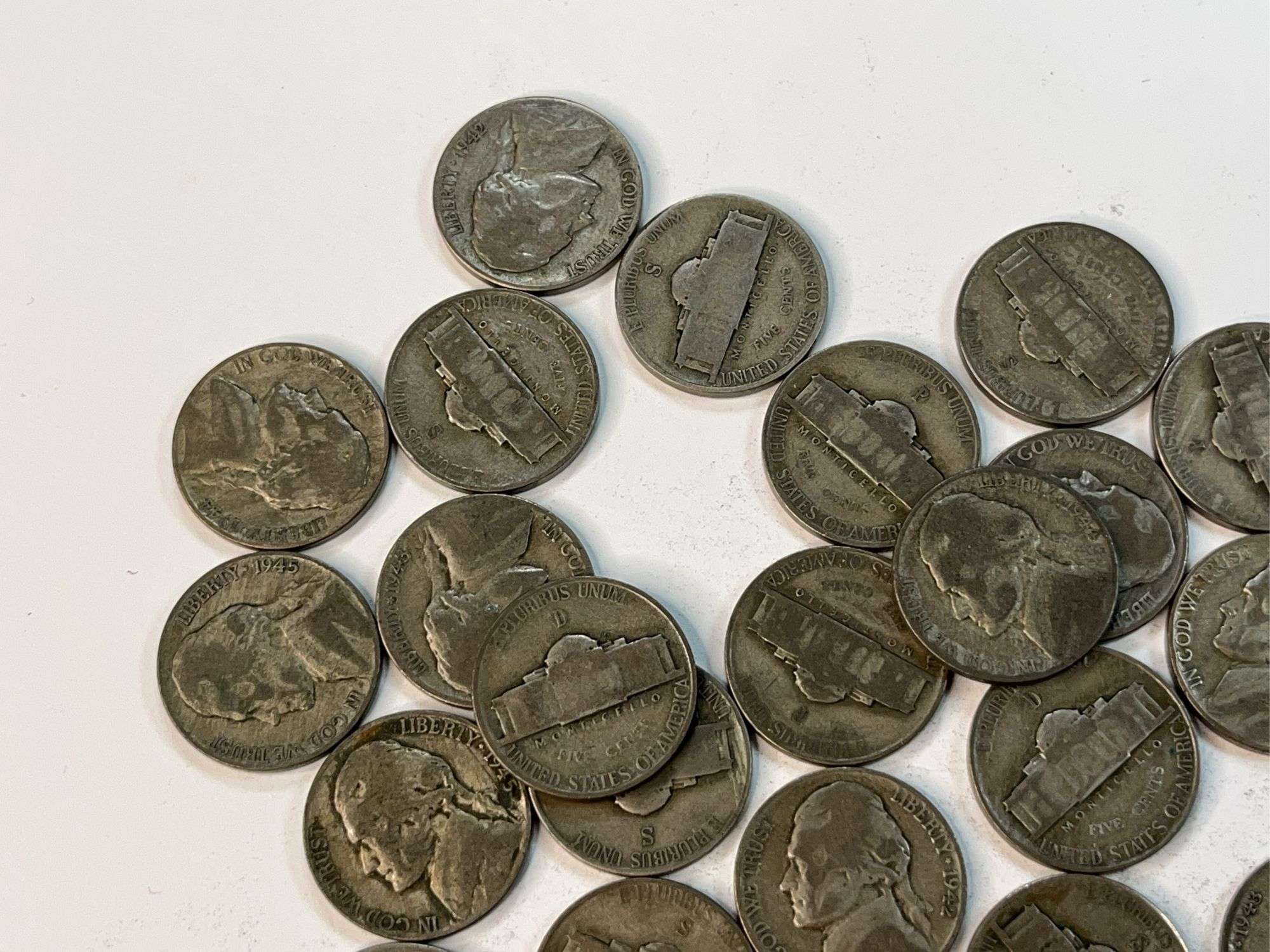 (51) Wartime Jefferson Nickels