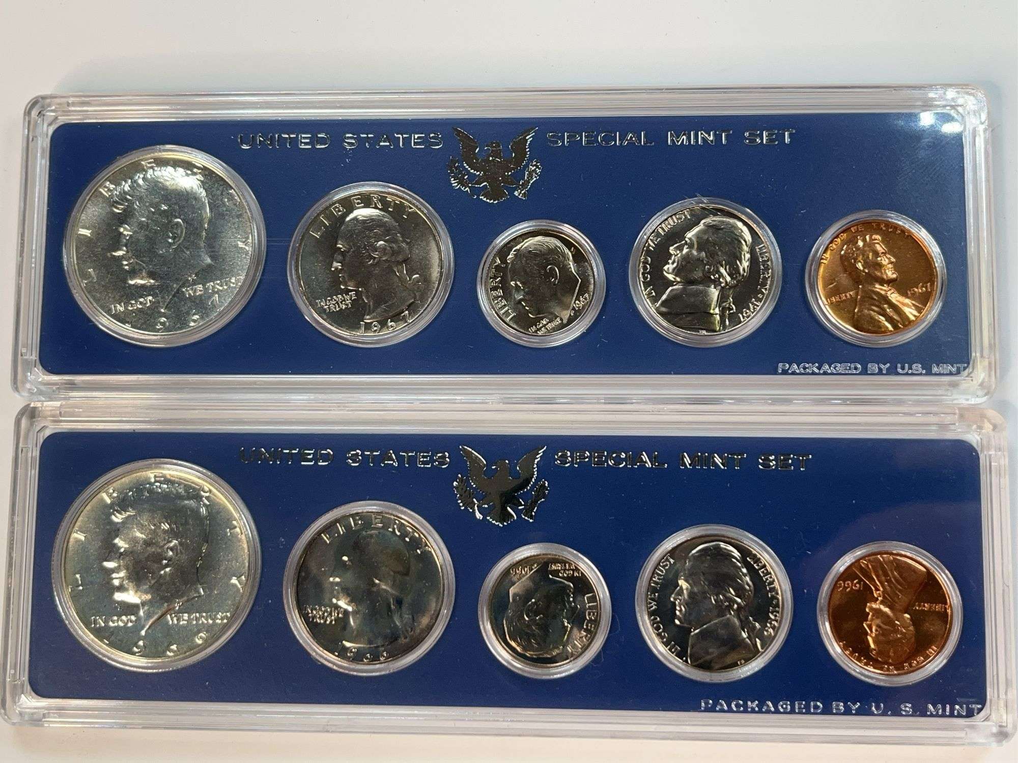 1966 and 1967 US Special Mint Sets