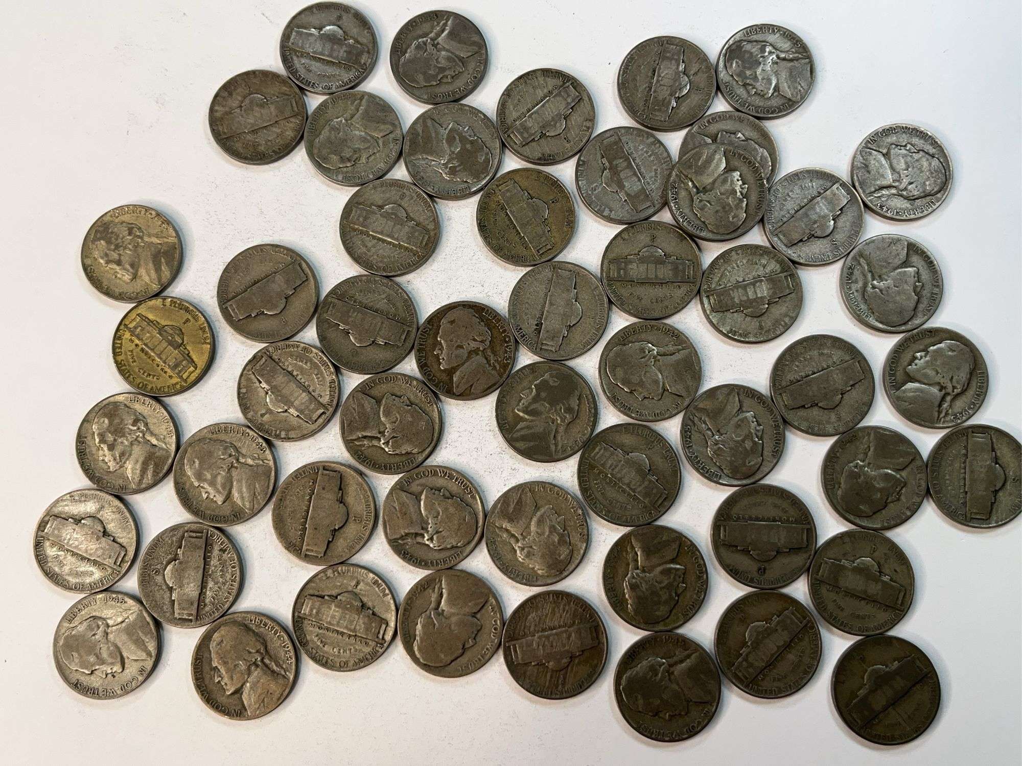 (52) Wartime Jefferson Nickels
