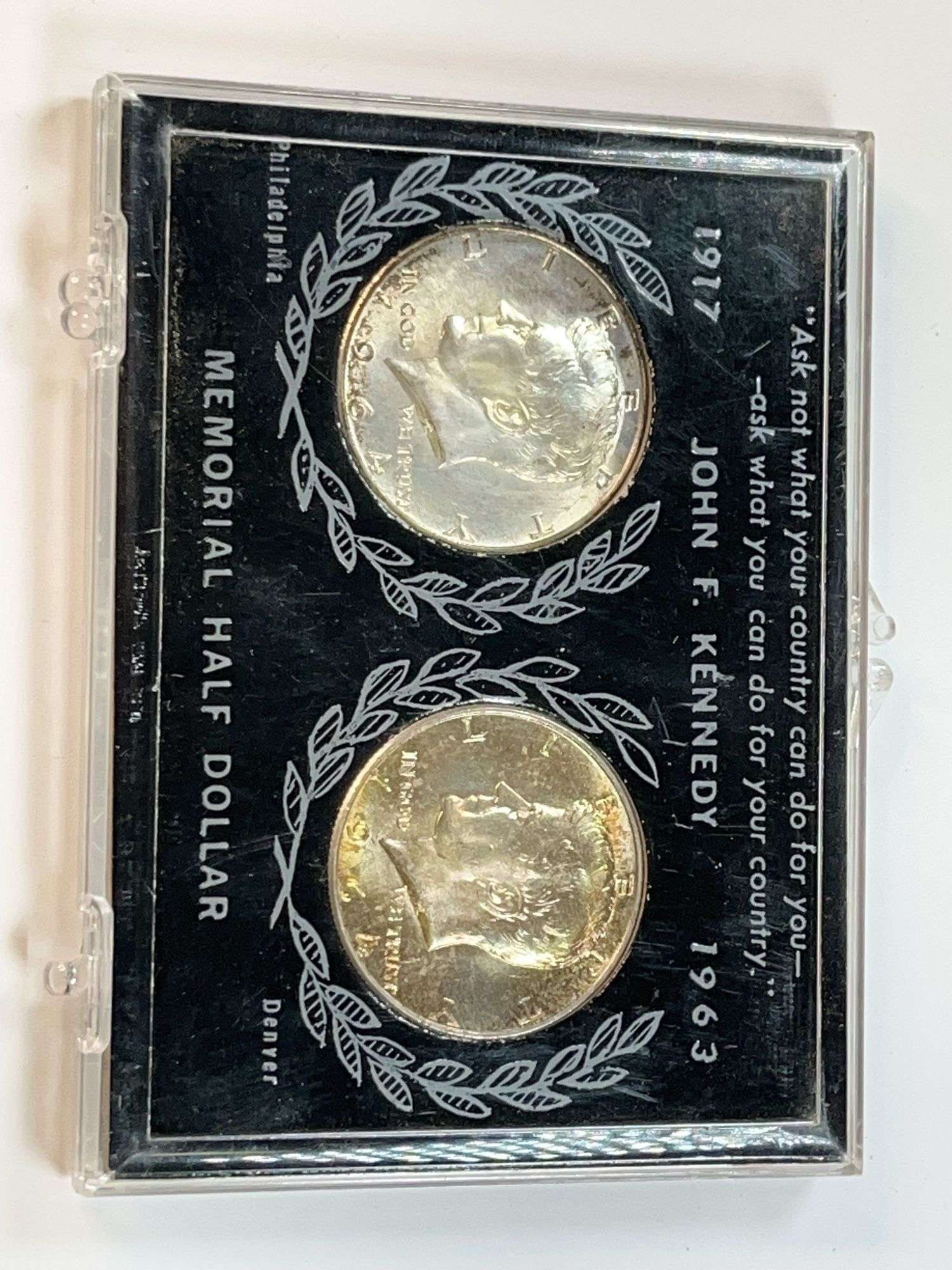 1964 John F Kennedy Memorial Halves Set￼